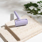 Metal Safety Razor, Including 10 Blades & Stand, Lilac