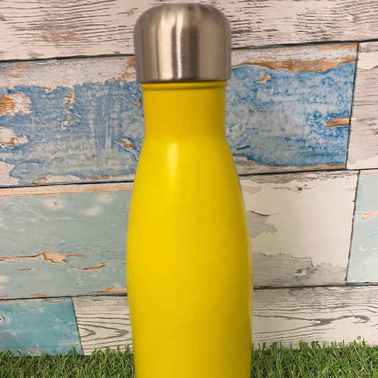 The Bottle - 500ml Double Walled Insulated Drinks Bottle, Yellow