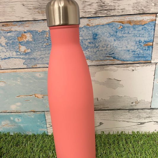 The Bottle - 500ml Double Walled Insulated Drinks Bottle, Pink