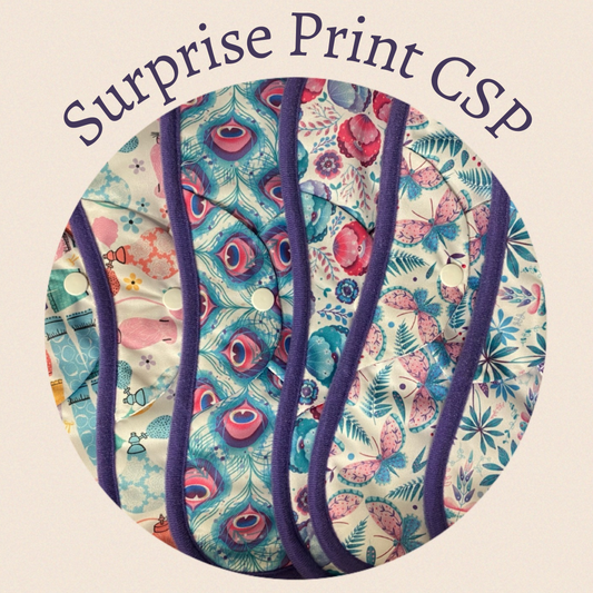 CSP, Re-usable Period Wear From Bloom & Nora, Surprise Print
