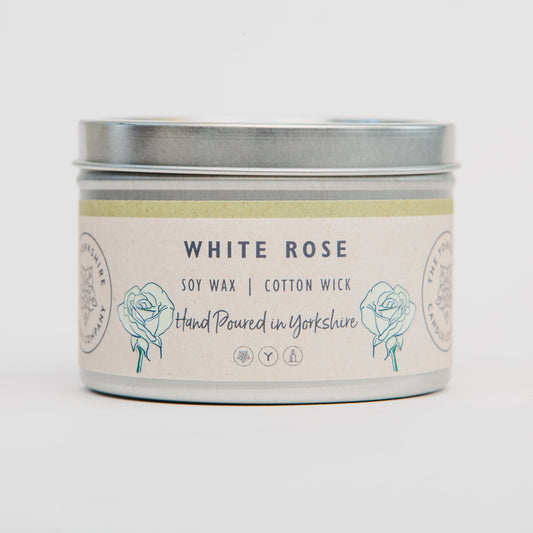 Candle, White Rose Scent