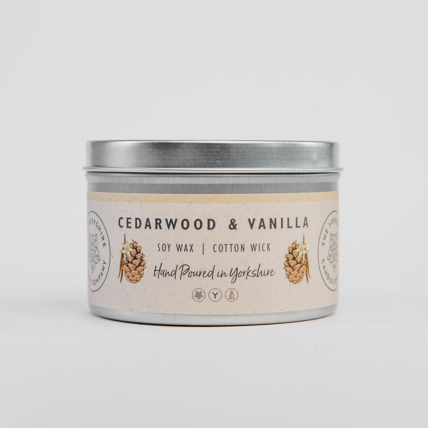 Candle, Cedarwood & Vanilla Scent