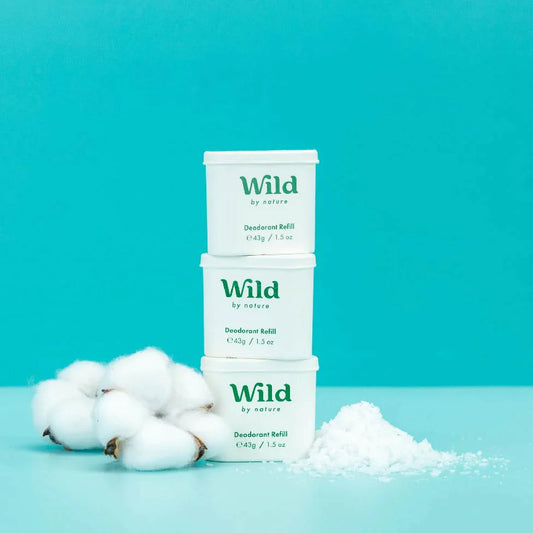 Wild Deodorant Refill, Mint & Aloe Versa