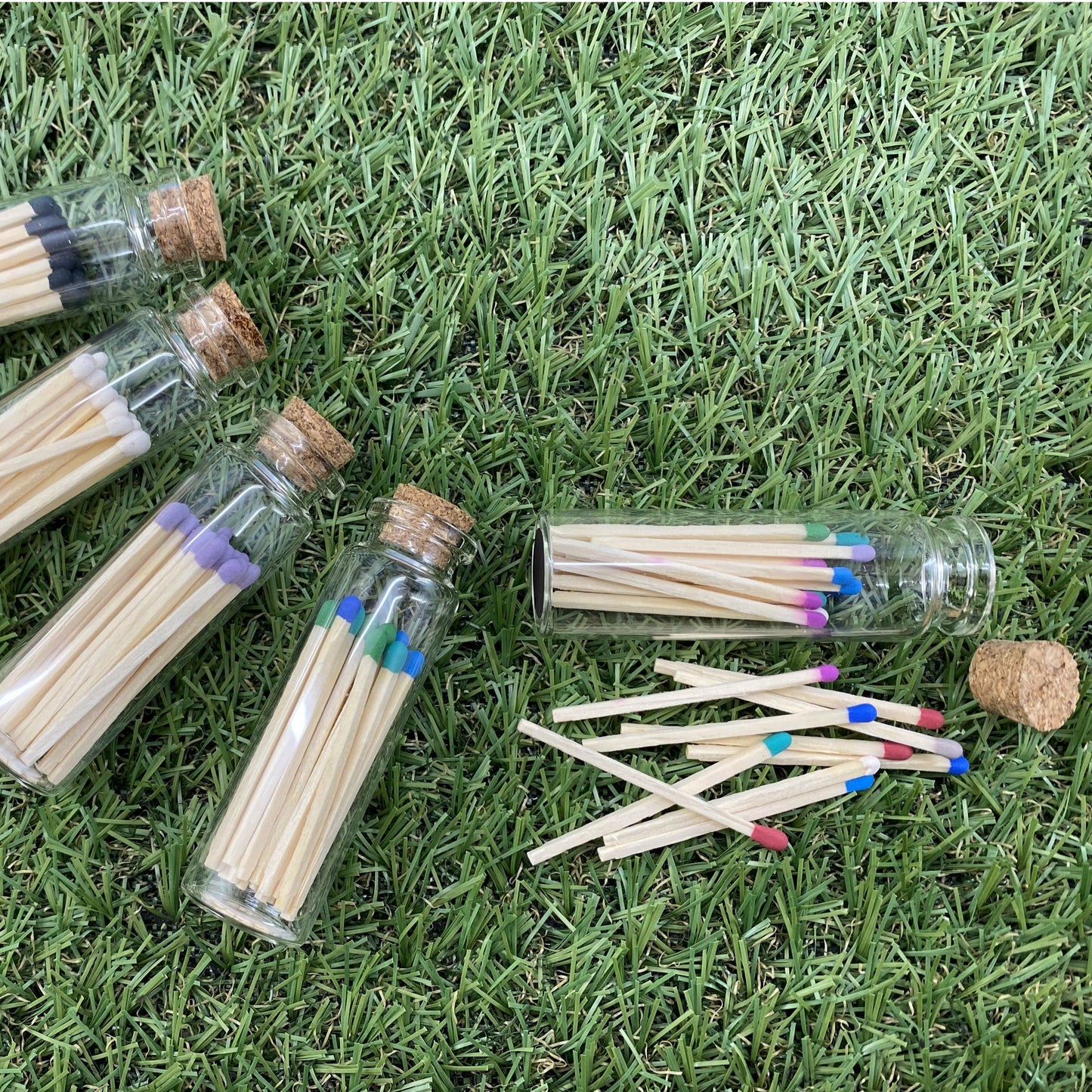 Matches, Various Coloured Tips